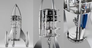 mb&f table clock